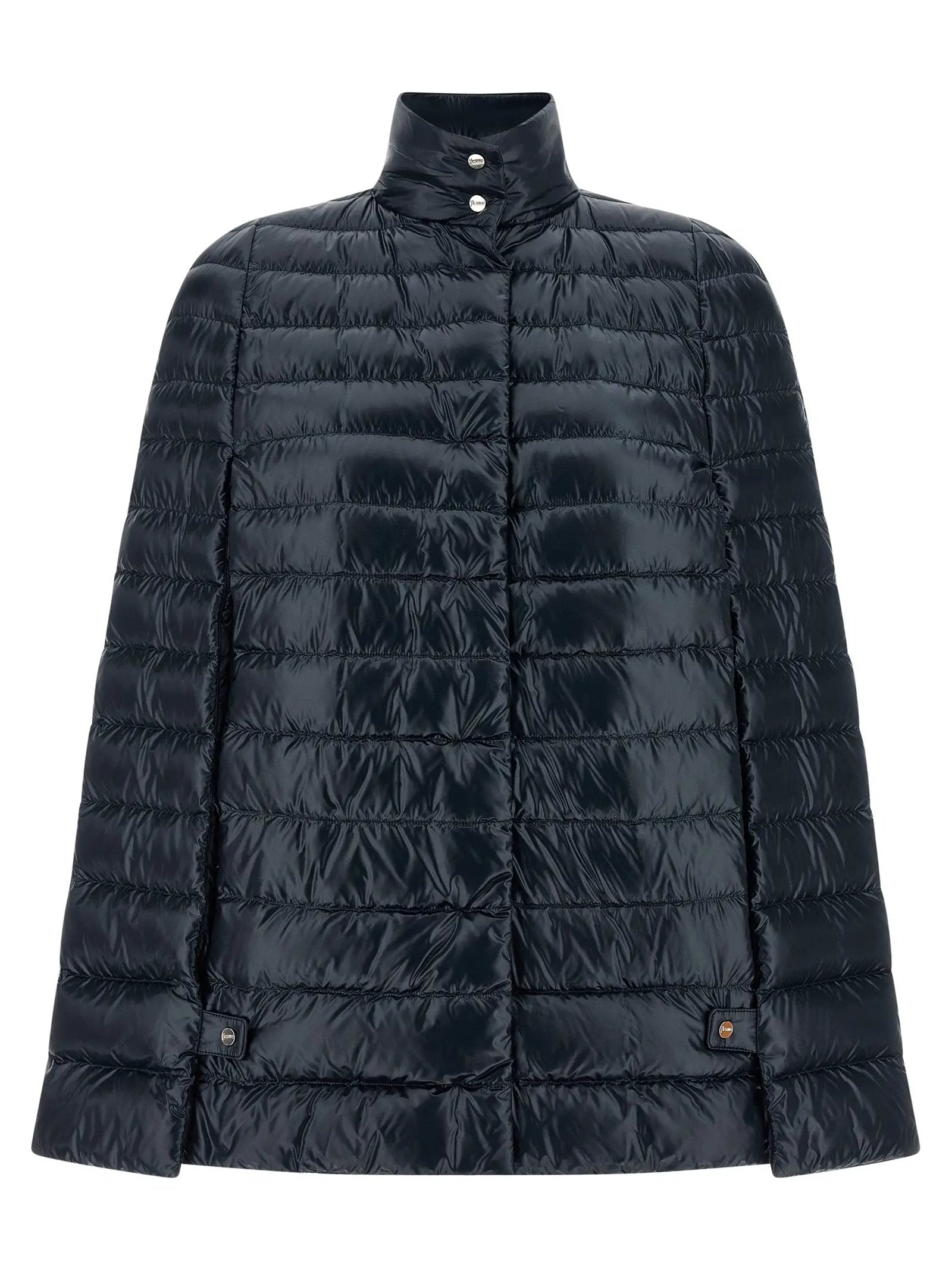 Herno Blue Polyamide Coat