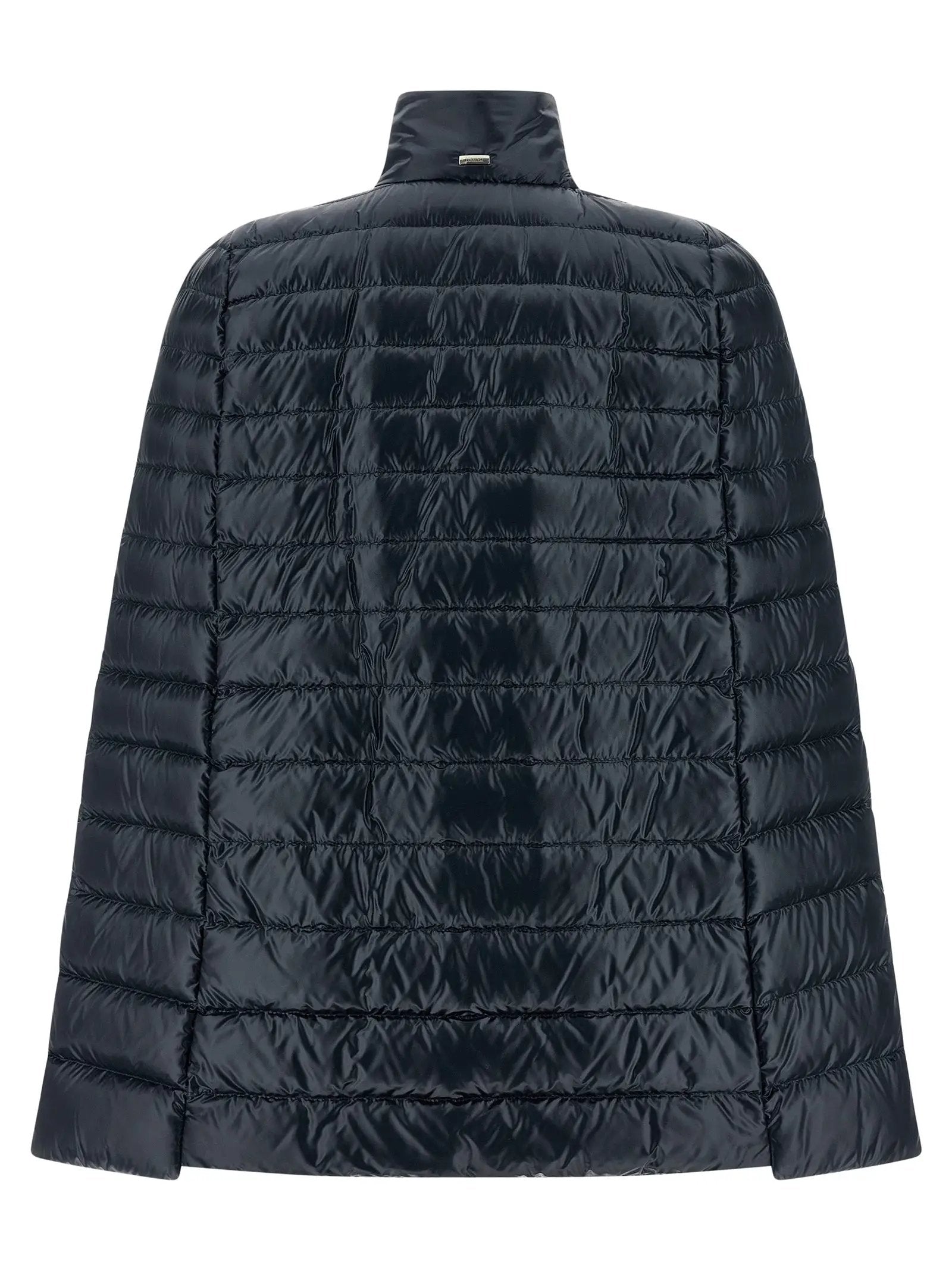 Herno Blue Polyamide Coat