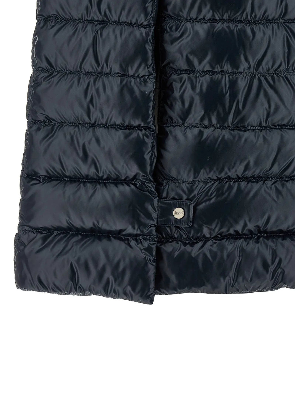 Herno Blue Polyamide Coat