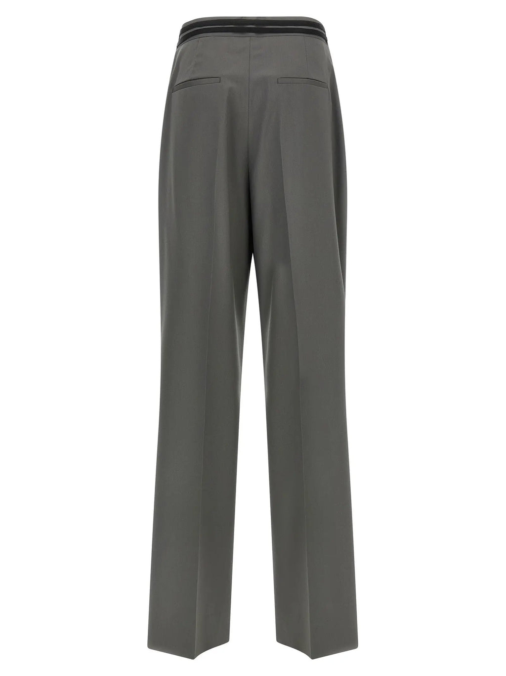 Armarium Gray Virgin Wool Dress Pants