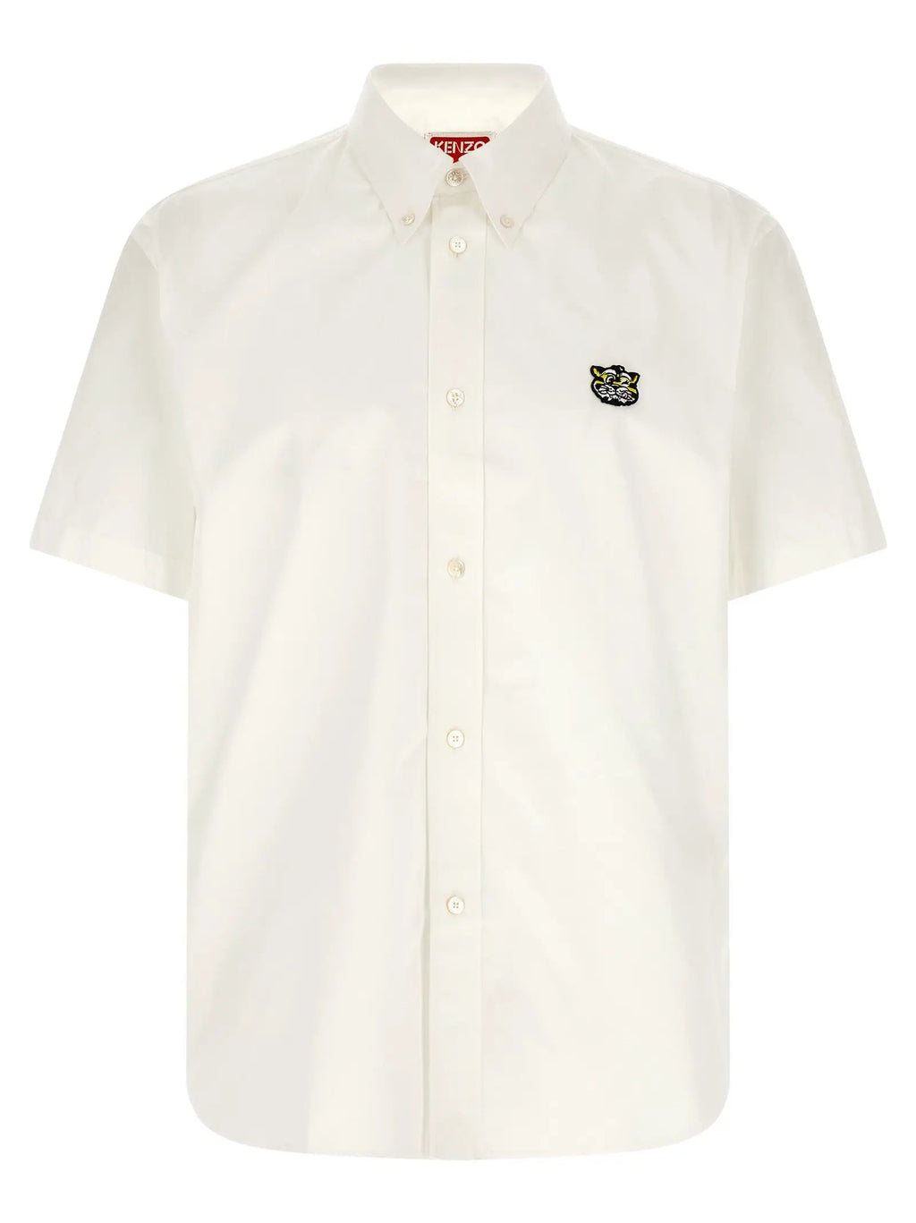 Kenzo White Cotton Blouse