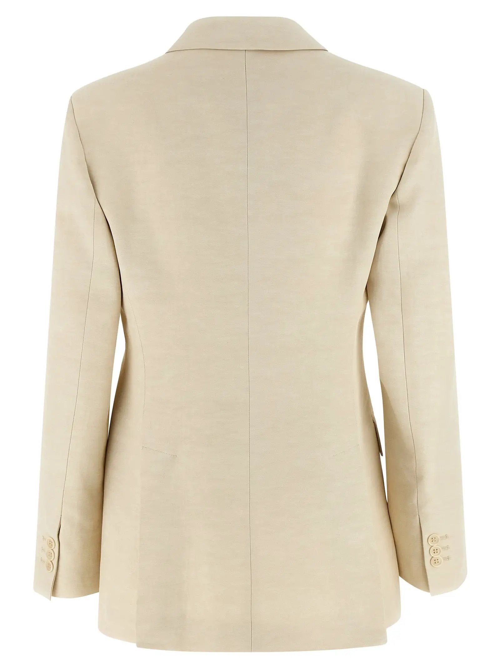 P.A.R.O.S.H. Beige Viscose Blazer