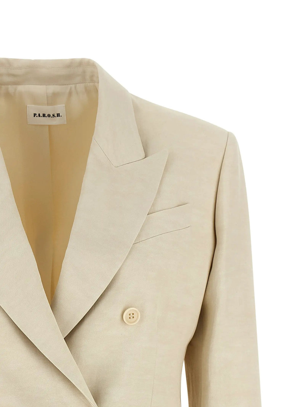 P.A.R.O.S.H. Beige Viscose Blazer