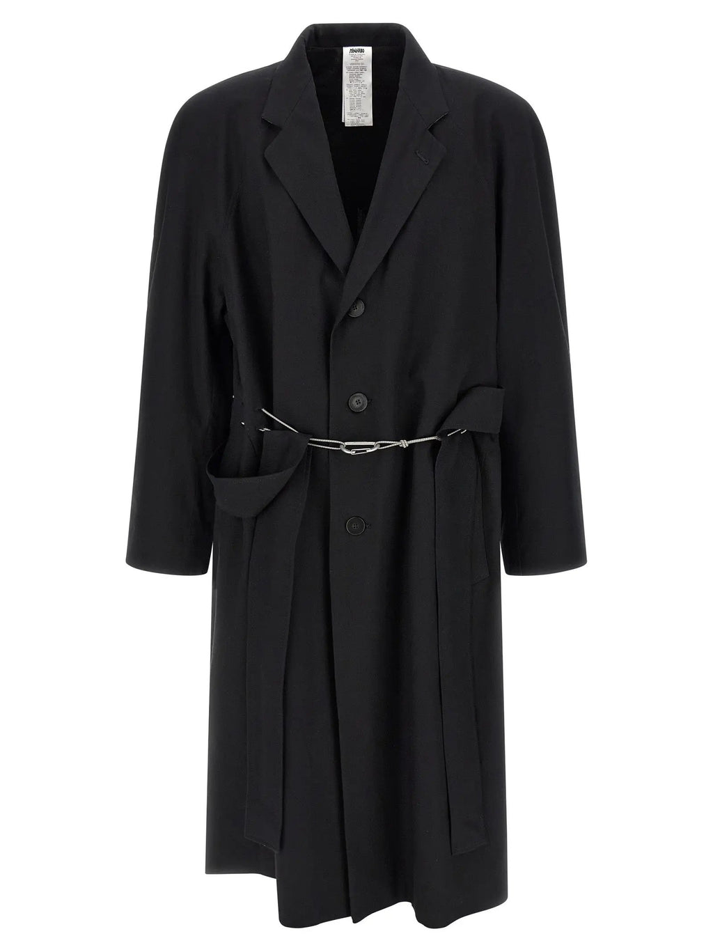 Magliano Black Cotton Coat