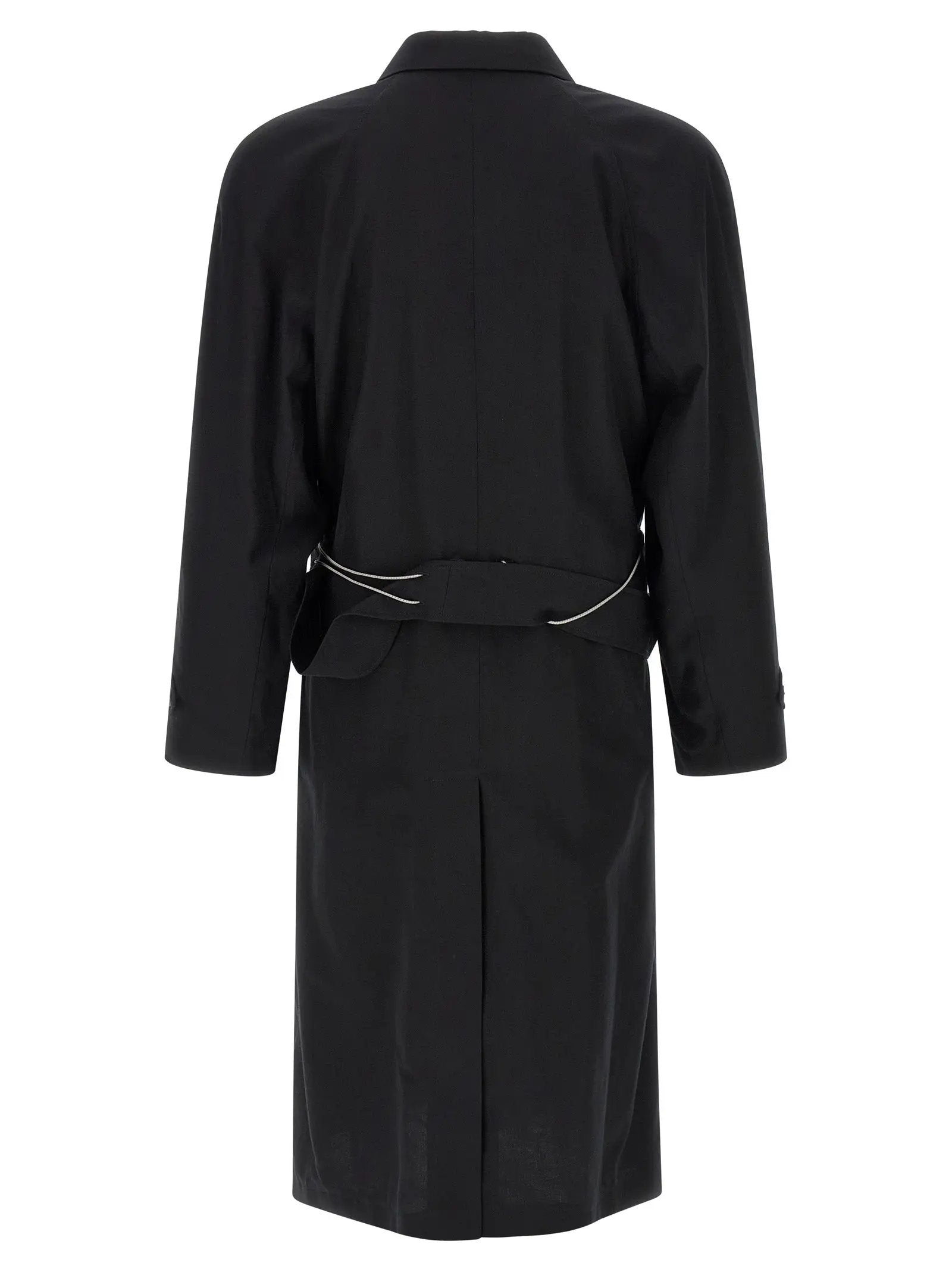 Magliano Black Cotton Coat