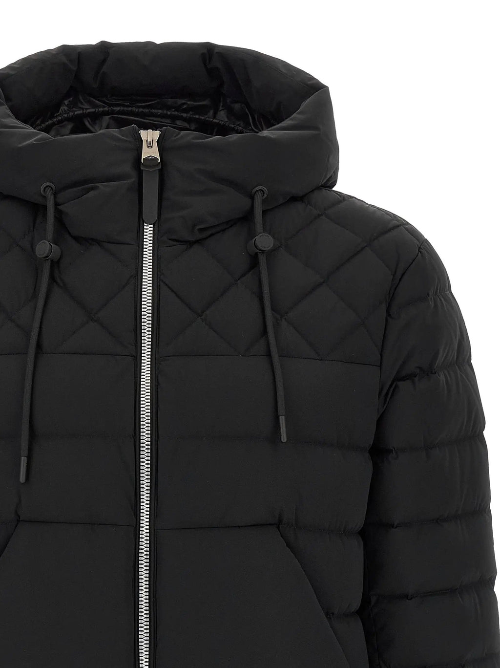 Mackage Black Nylon Full-Length Jacket