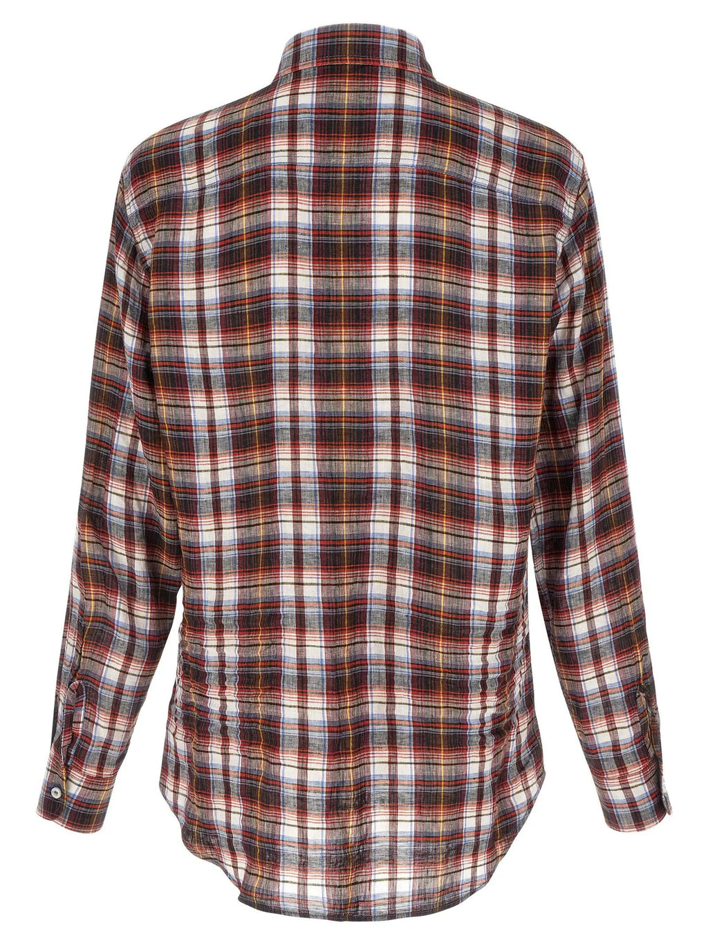 Dsquared² Multicolor Linen Blouse