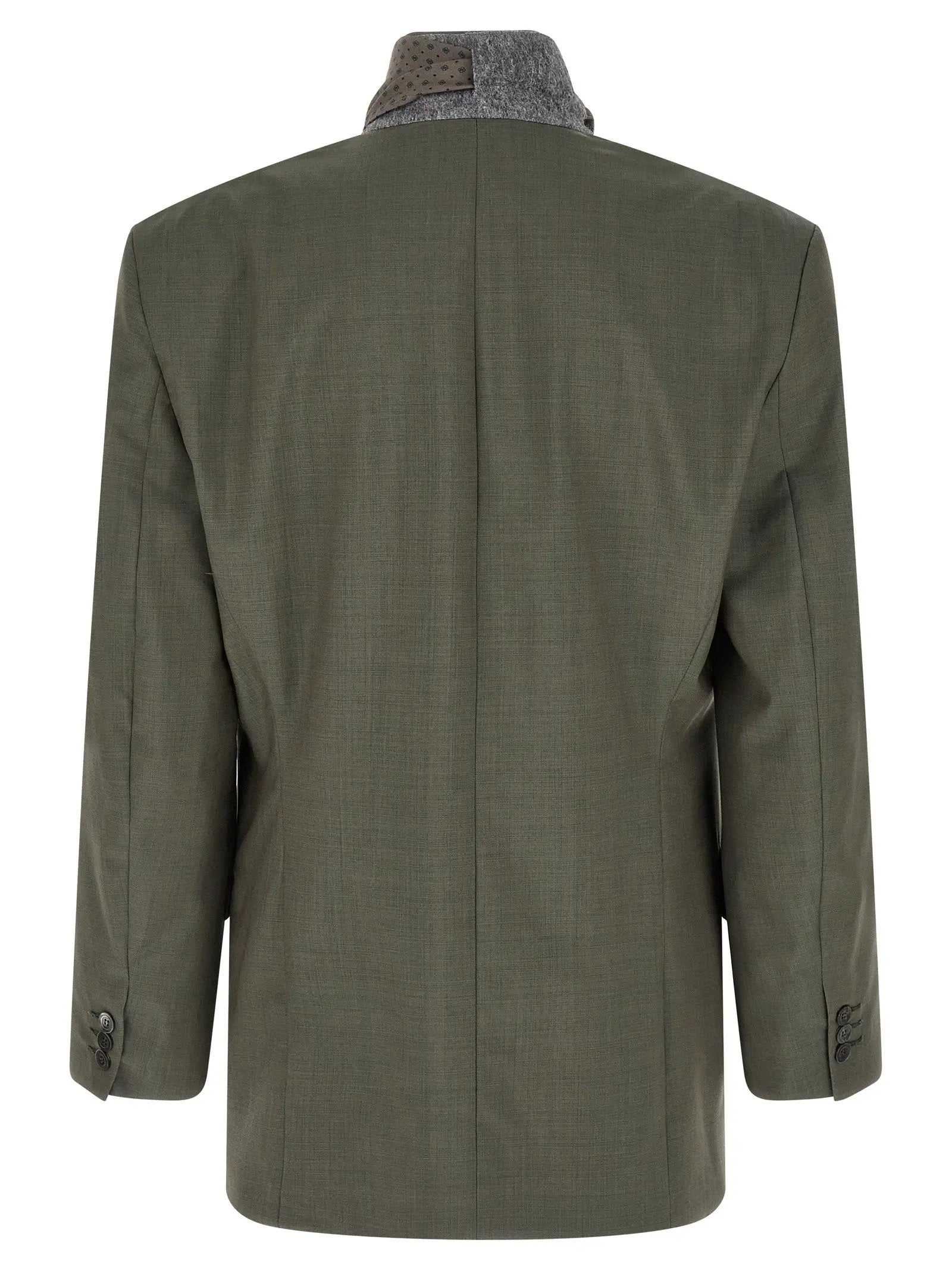 Magliano Bicolor Virgin Wool Blazer