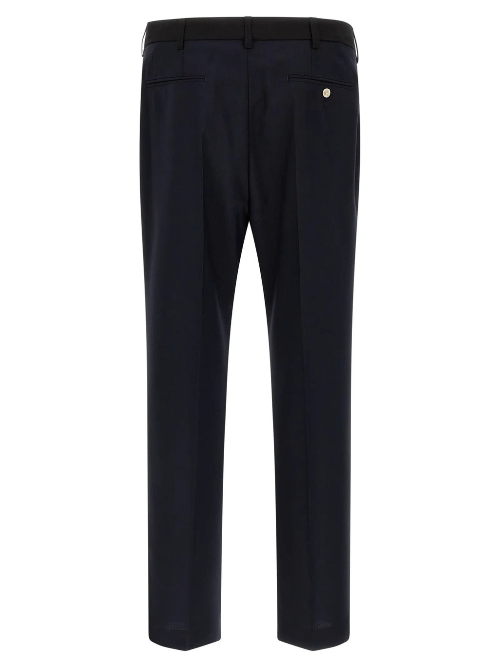 Marni Blue Virgin Wool Casual Pants