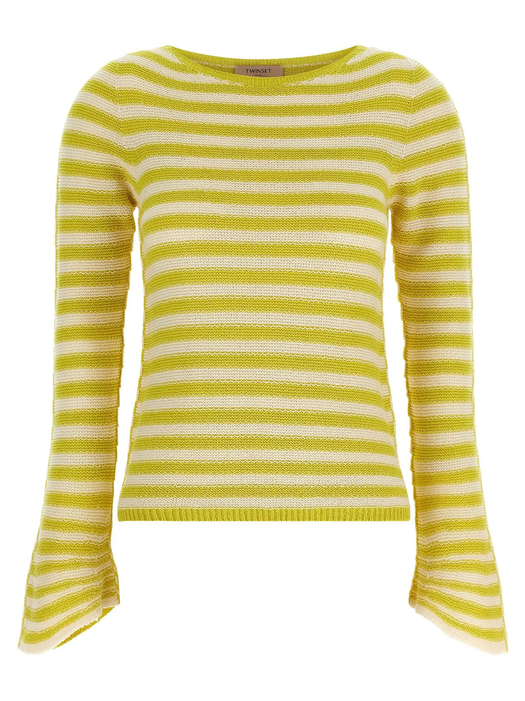 Twinset Bicolor Cotton Cardigan