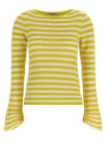 Twinset Bicolor Cotton Cardigan