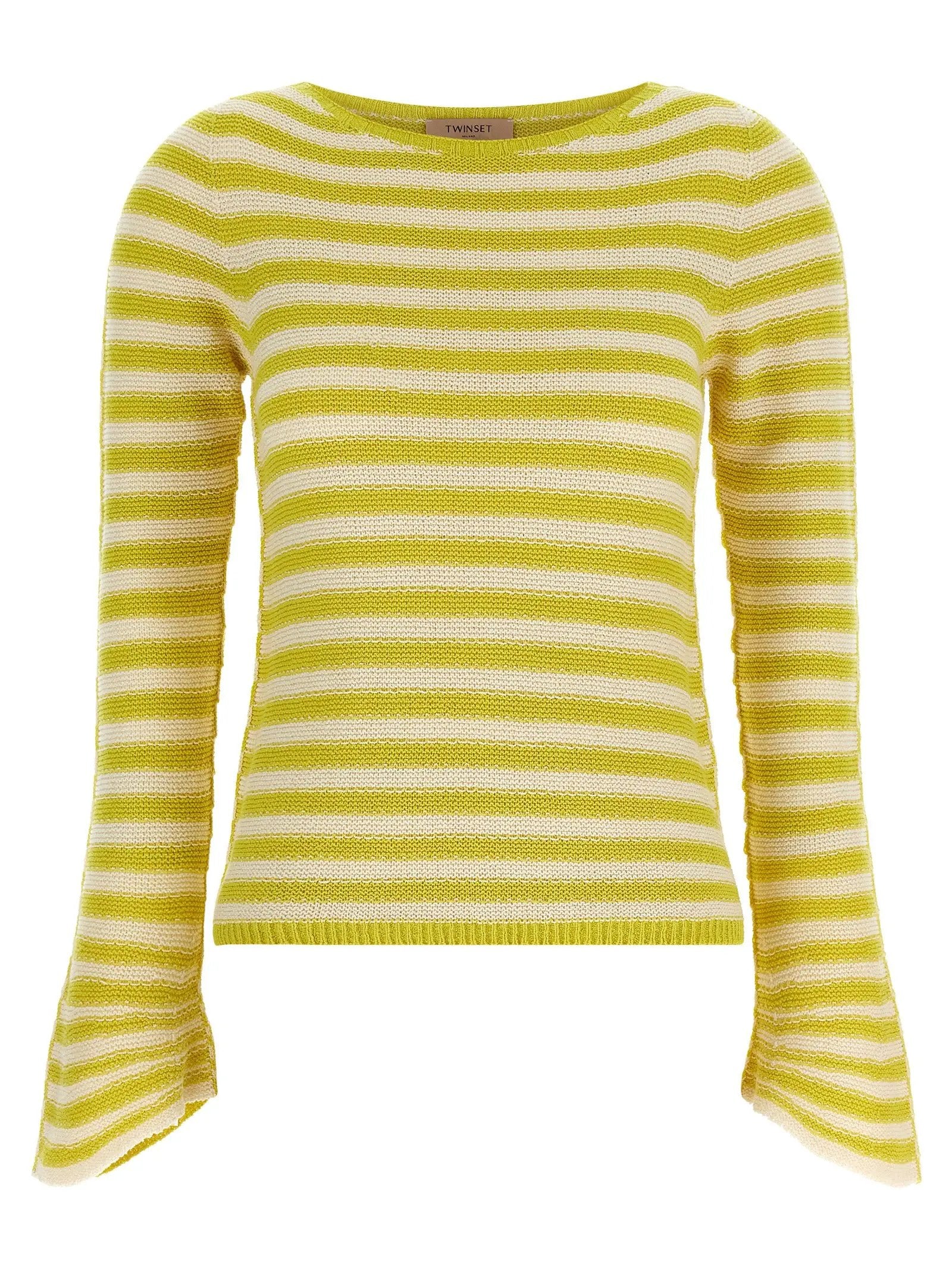 Twinset Bicolor Cotton Cardigan