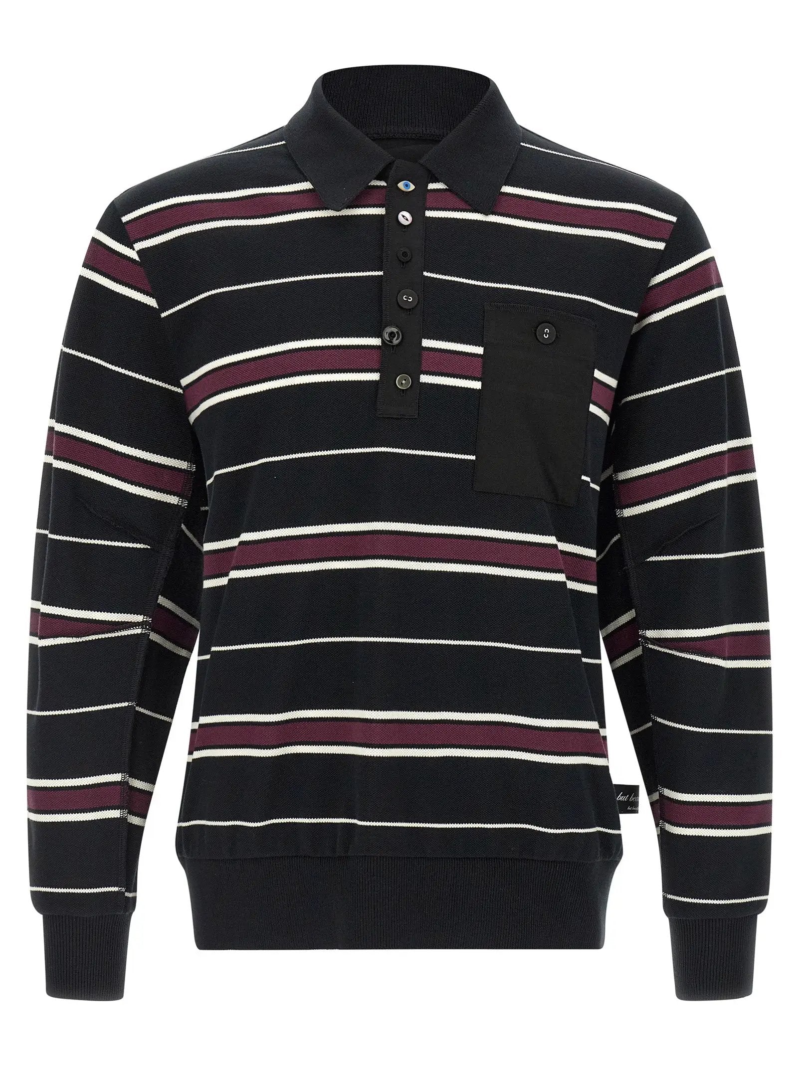 Undercover Multicolor Cotton Polo Shirt