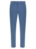 PT Torino Blue Cotton Casual Pants