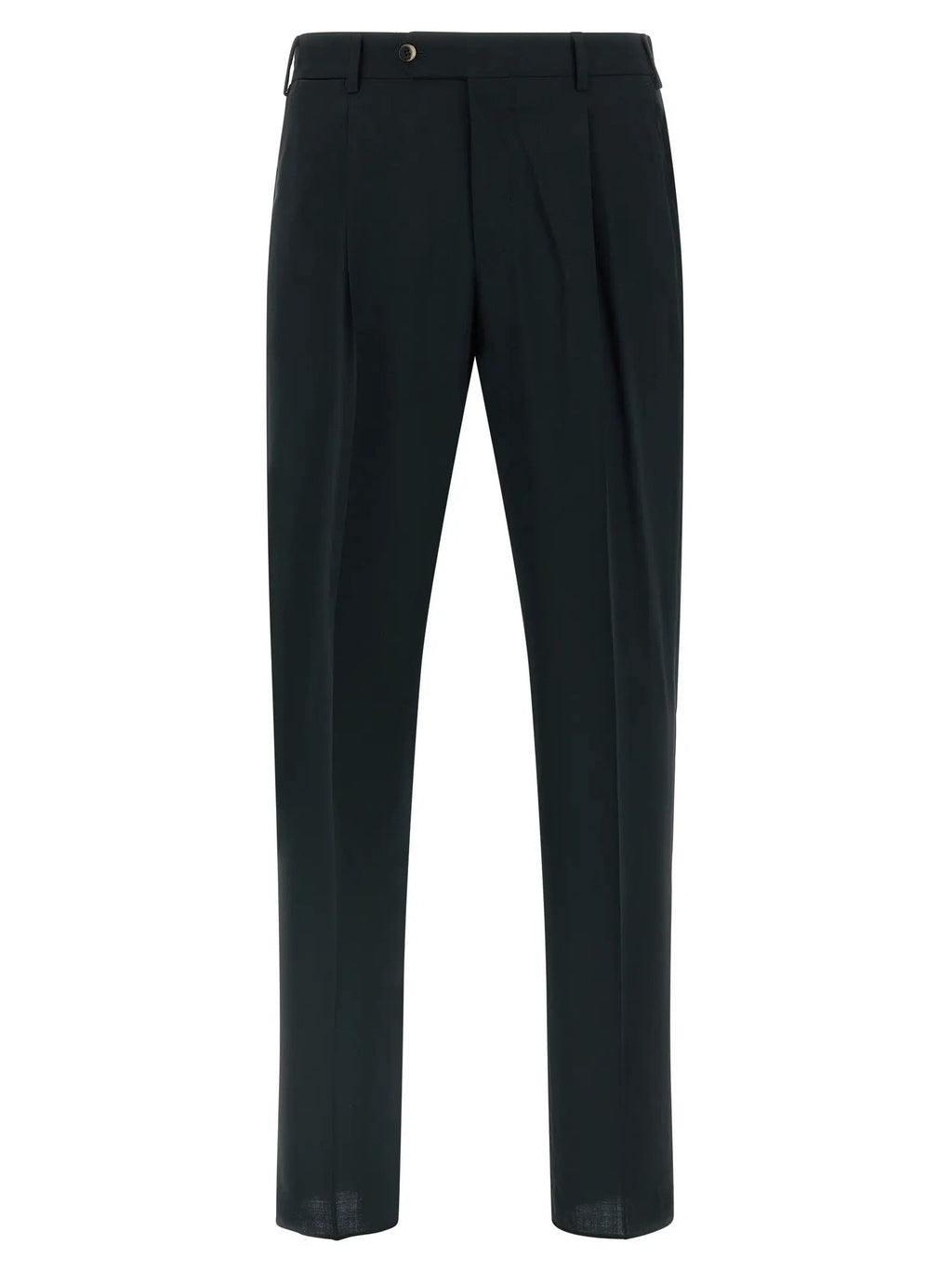 PT Torino Black Virgin Wool Pants