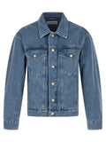 Dries Van Noten Blue Cotton Denim Jacket