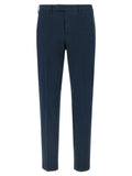 PT Torino Blue Cotton Casual Pants