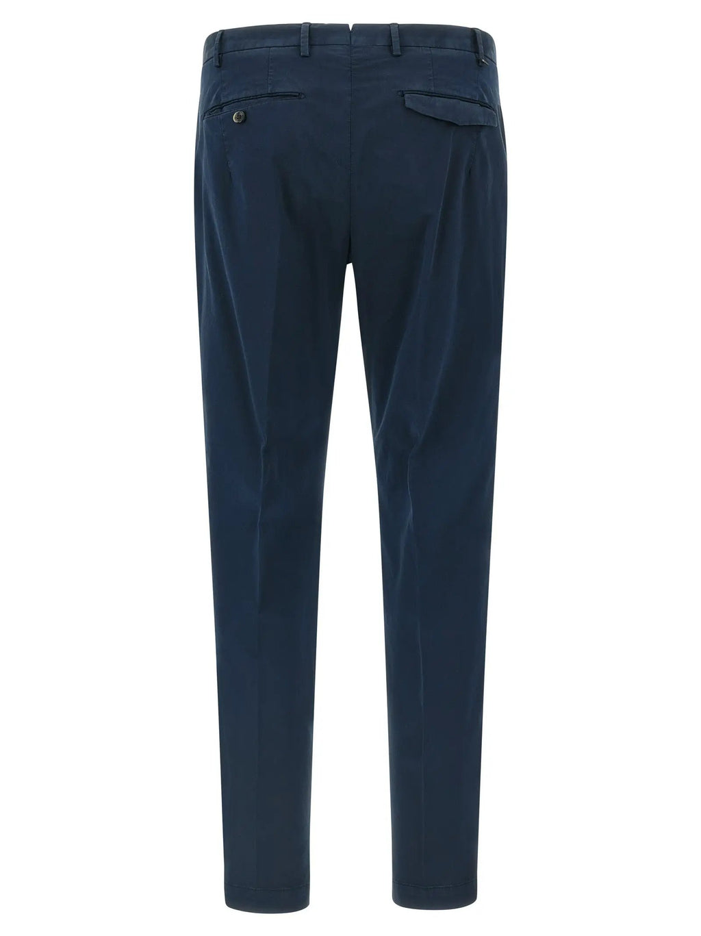 PT Torino Blue Cotton Casual Pants