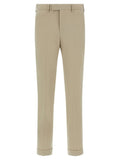 PT Torino Beige Virgin Wool Dress Pants