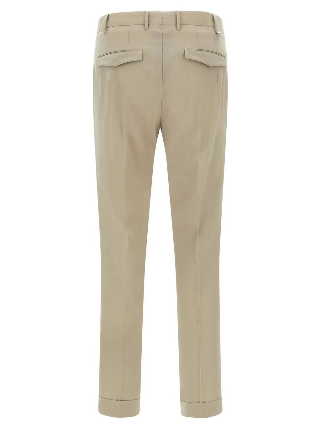 PT Torino Beige Virgin Wool Dress Pants