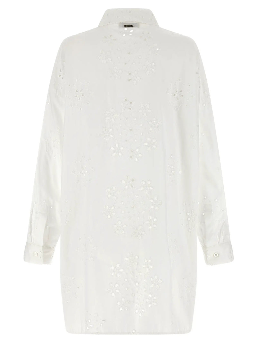 Herno White Cotton Blouse