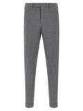 PT Torino Gray Virgin Wool Dress Pants