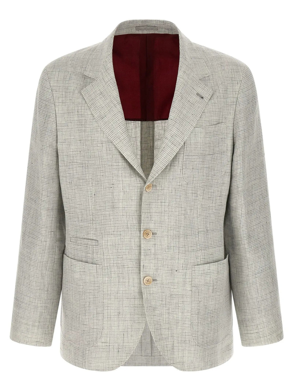 Brunello Cucinelli Beige Linen Blazer