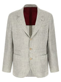 Brunello Cucinelli Beige Linen Blazer