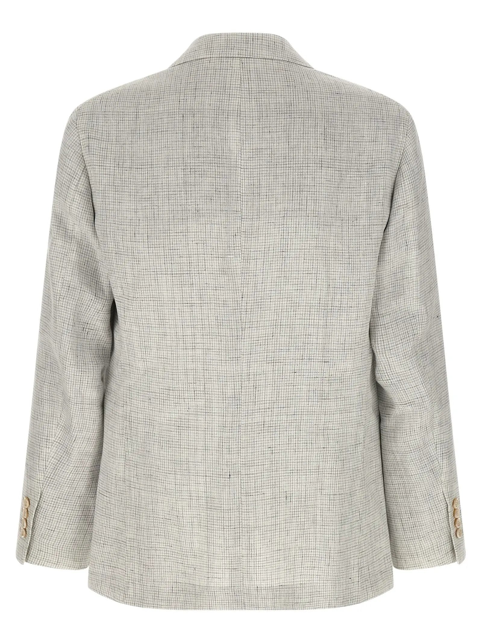 Brunello Cucinelli Beige Linen Blazer