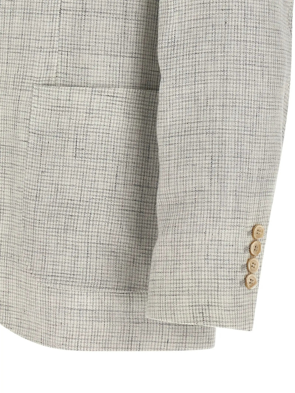 Brunello Cucinelli Beige Linen Blazer