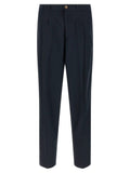 Brunello Cucinelli Blue Cotton Chino Pants