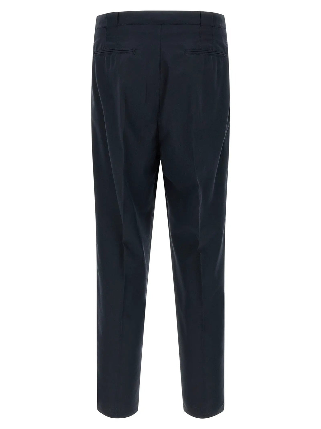 Brunello Cucinelli Blue Cotton Chino Pants