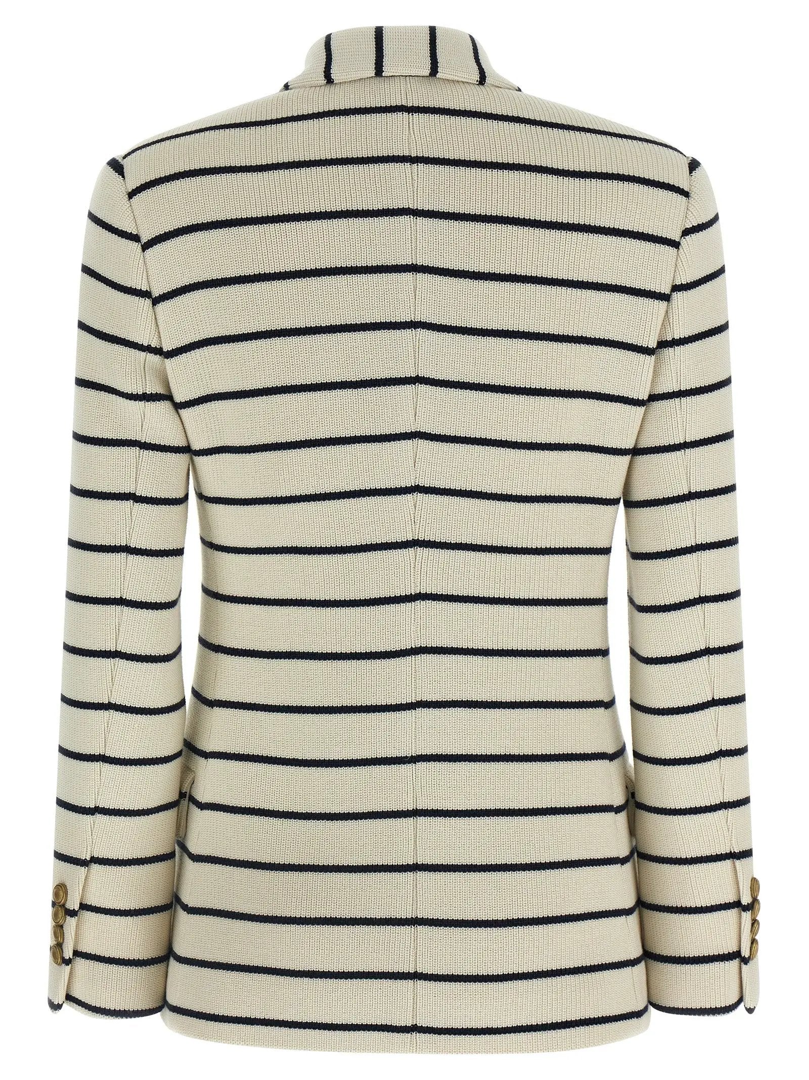 Brunello Cucinelli Blue Cotton Blazer