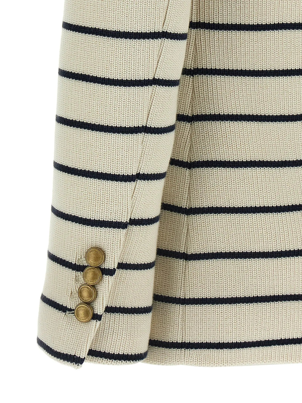 Brunello Cucinelli Blue Cotton Blazer