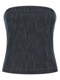 Brunello Cucinelli Blue Denim Shirt