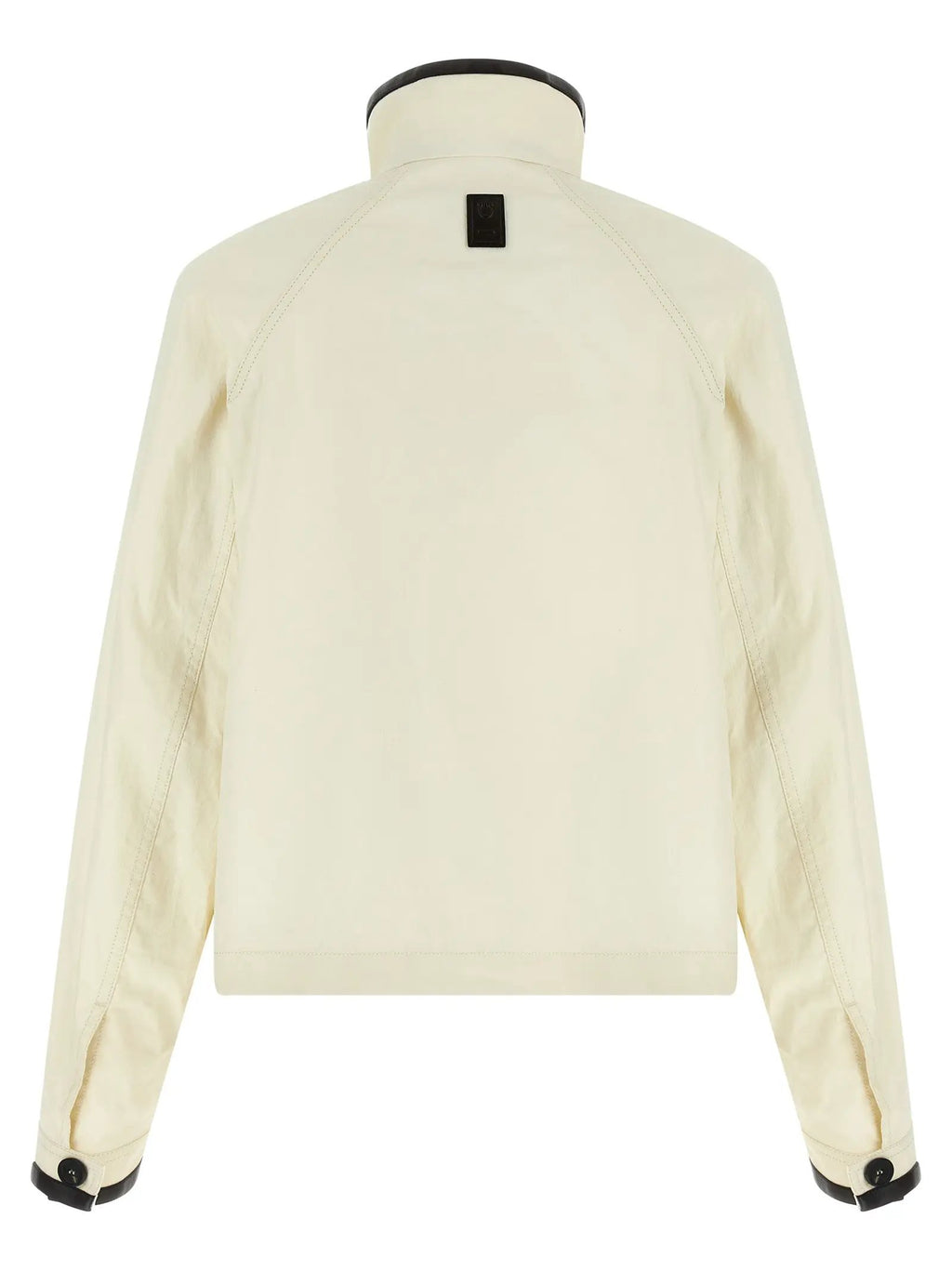 Ferragamo White Linen Full-Length Jacket