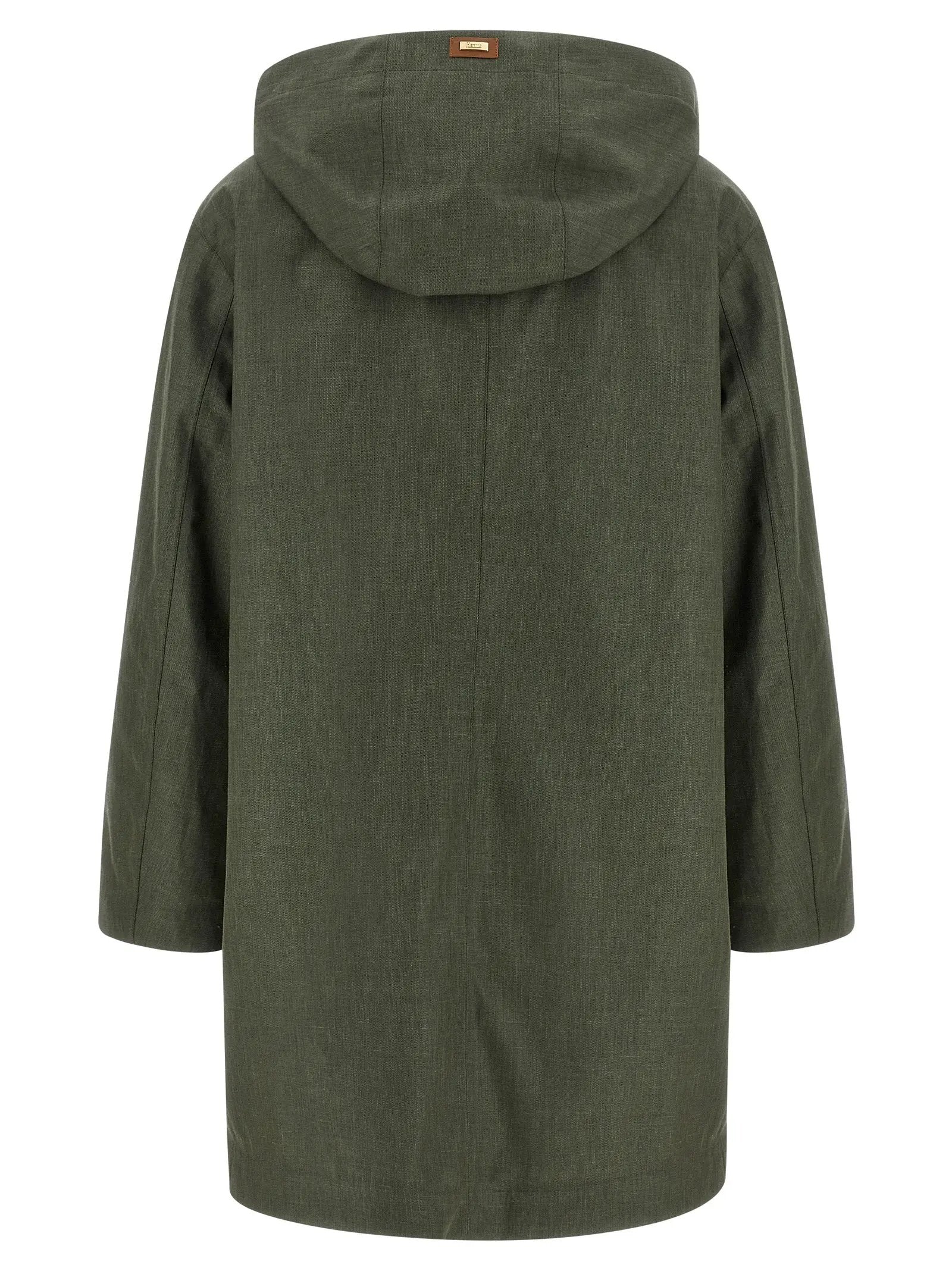 Herno Bicolor Linen Coat