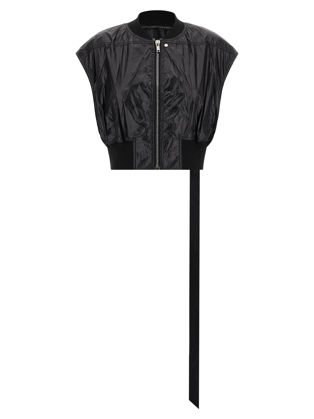 DRKSHDW Black Nylon Sleeveless Jacket