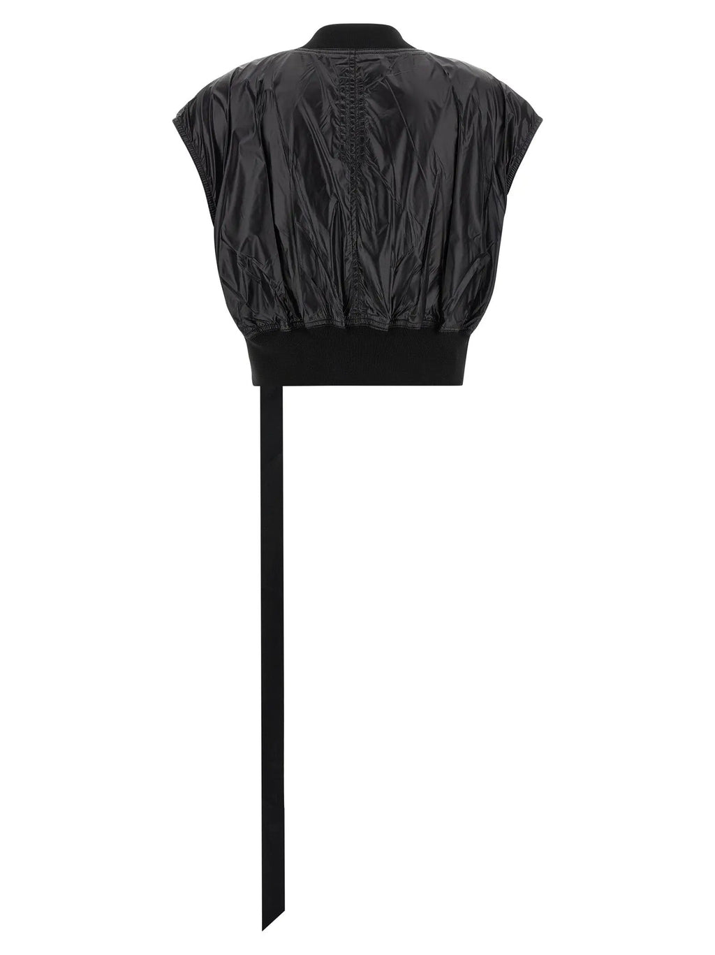 DRKSHDW Black Nylon Sleeveless Jacket