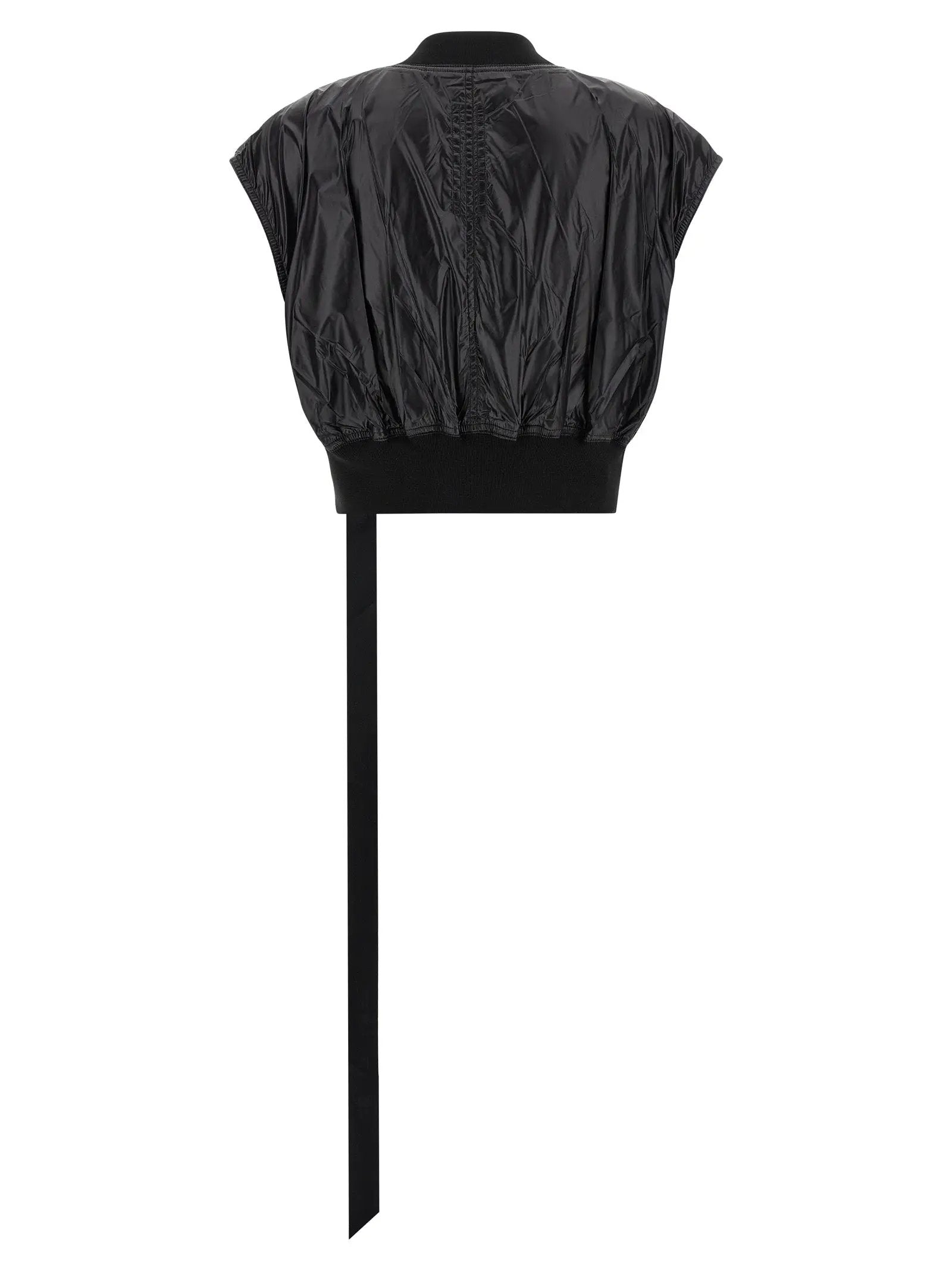 DRKSHDW Black Nylon Sleeveless Jacket
