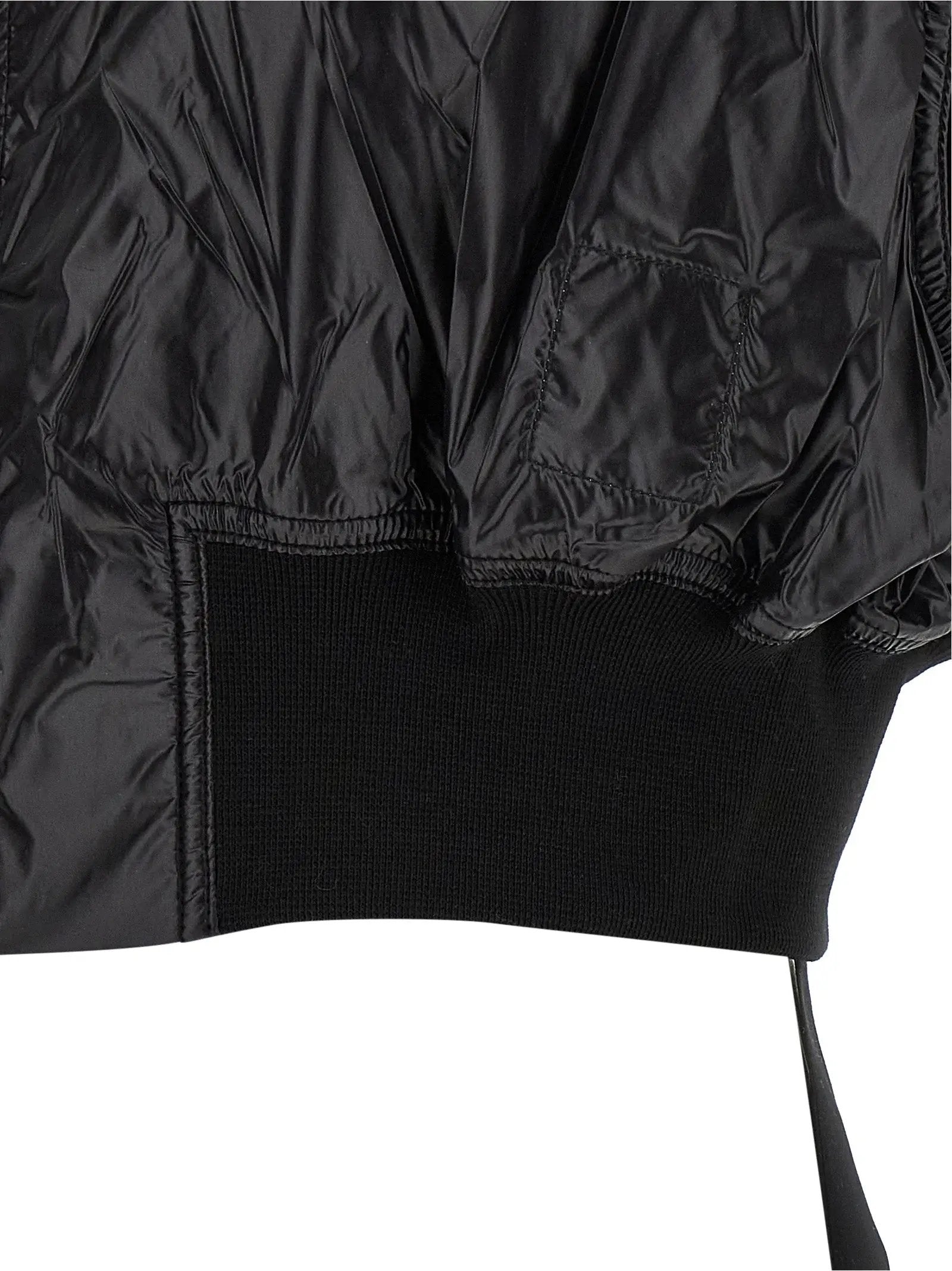 DRKSHDW Black Nylon Sleeveless Jacket