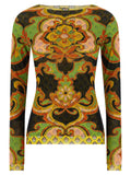Etro Multicolor Polyamide Cardigan