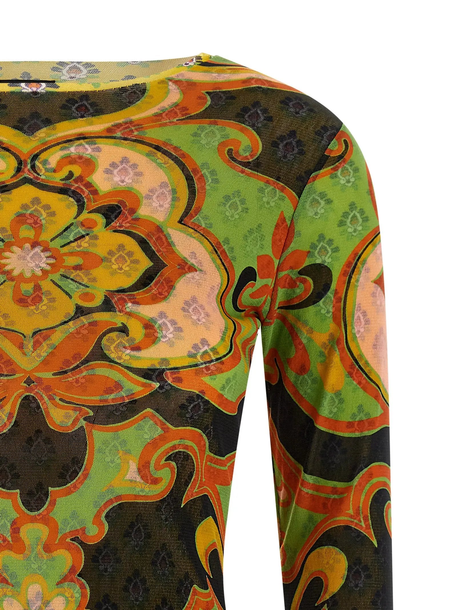 Etro Multicolor Polyamide Cardigan