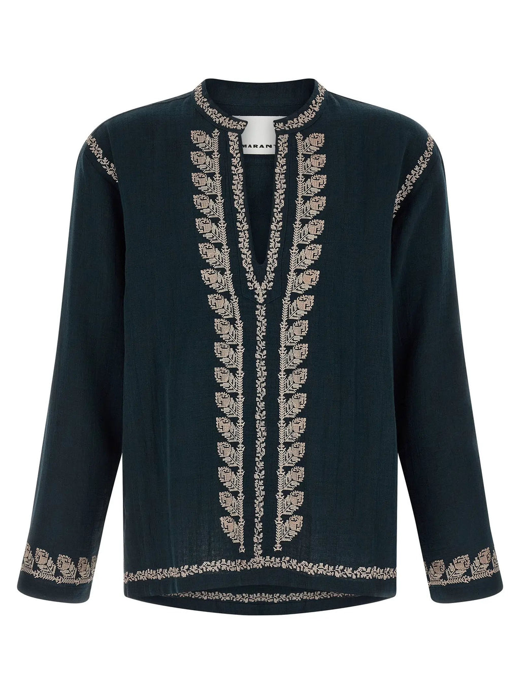 Isabel Marant Blue Cotton Blouse