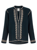 Isabel Marant Blue Cotton Blouse