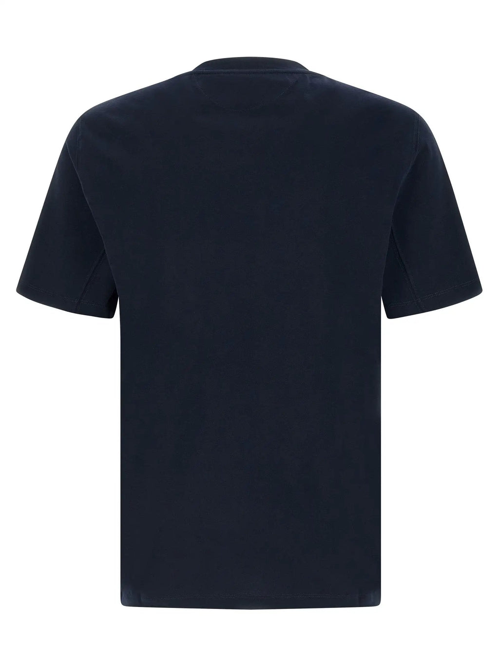 Brunello Cucinelli Blue Cotton T-Shirt