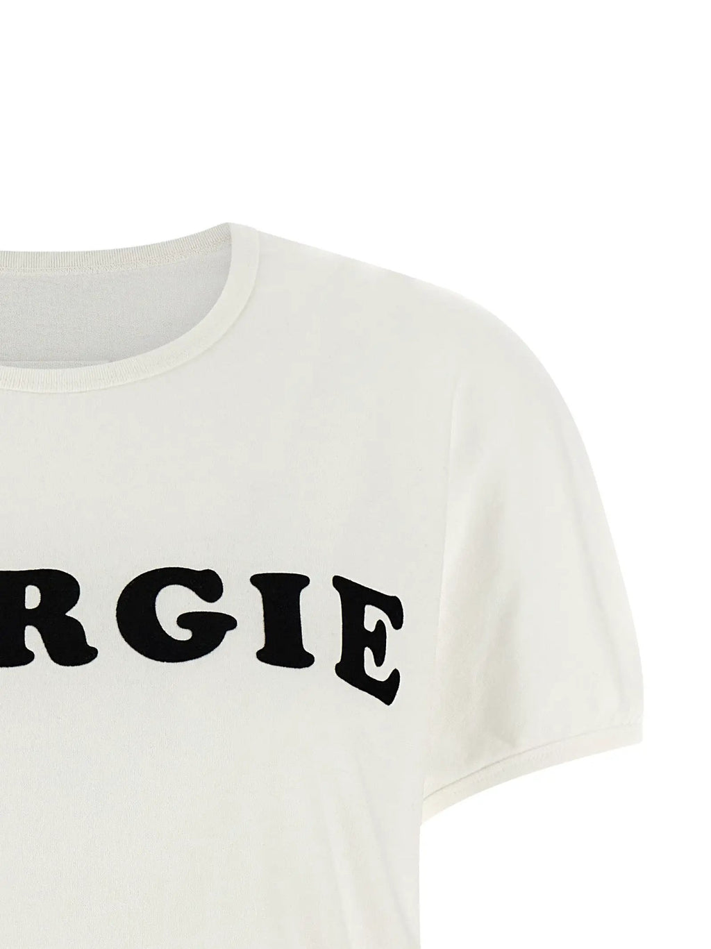 MM6 Maison Margiela White Cotton T-Shirt