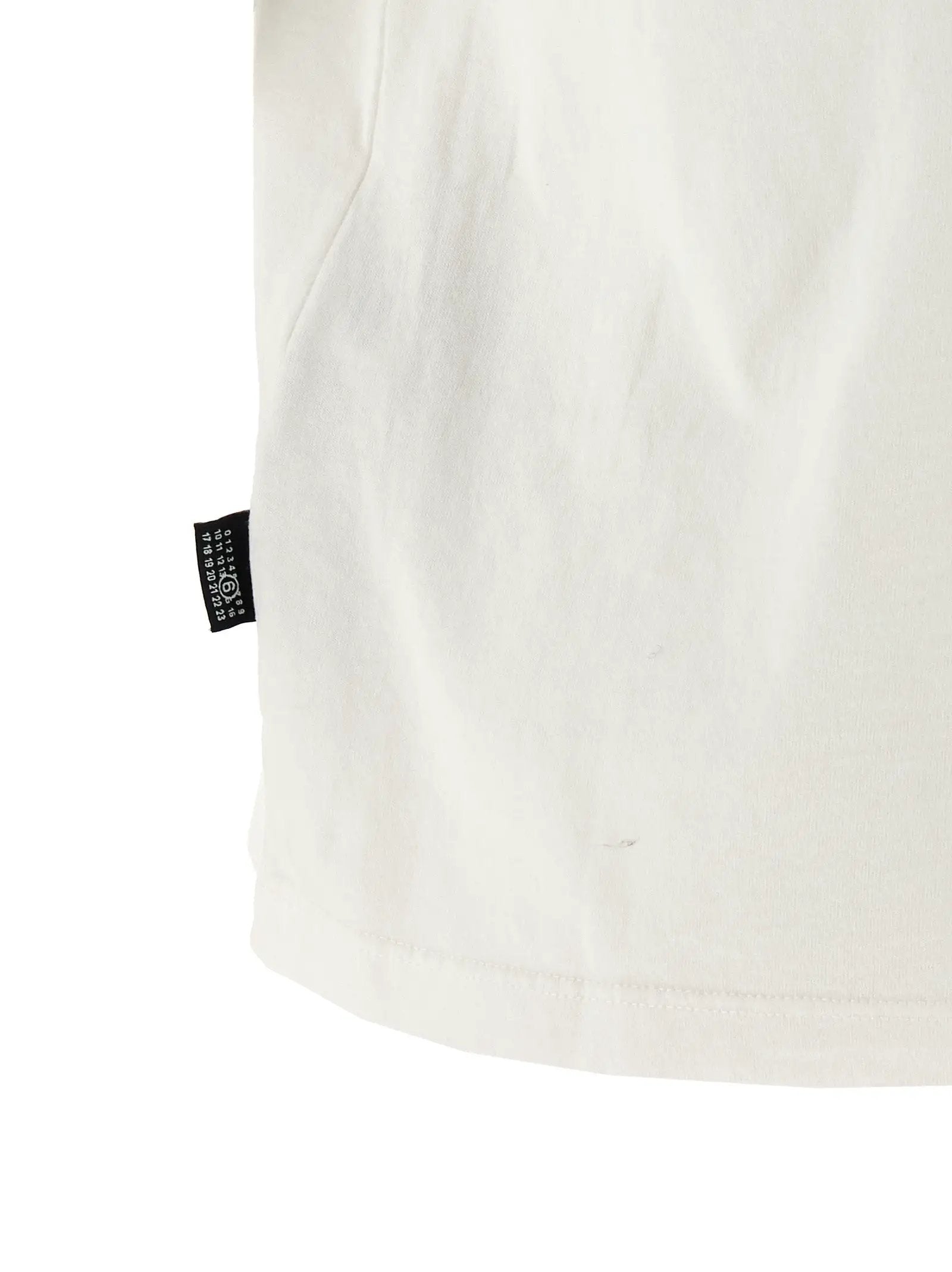 MM6 Maison Margiela White Cotton T-Shirt