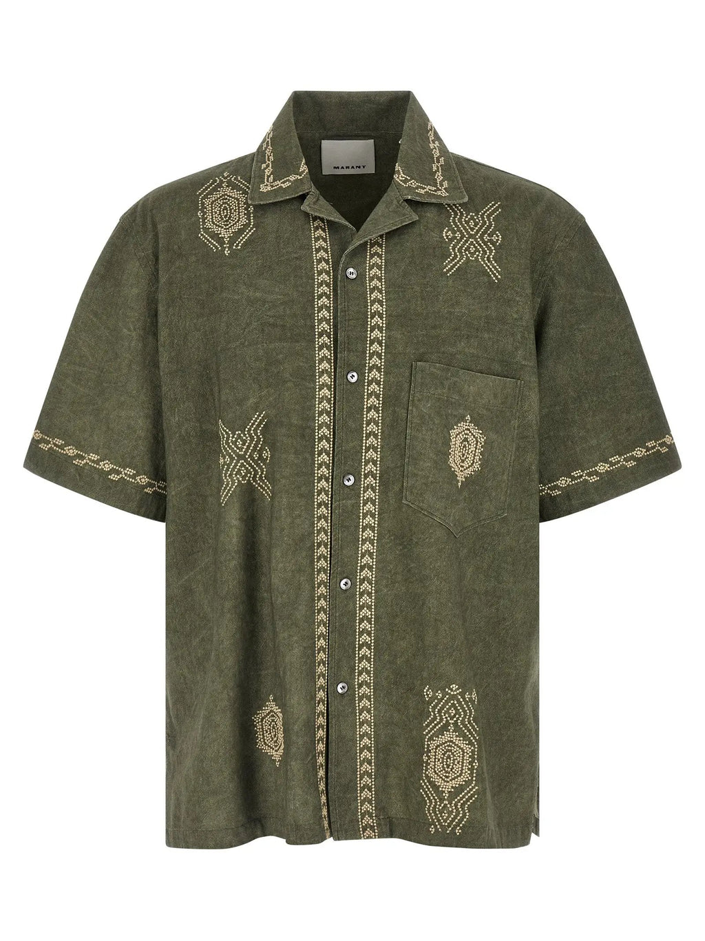 Isabel Marant Bicolor Cotton Blouse