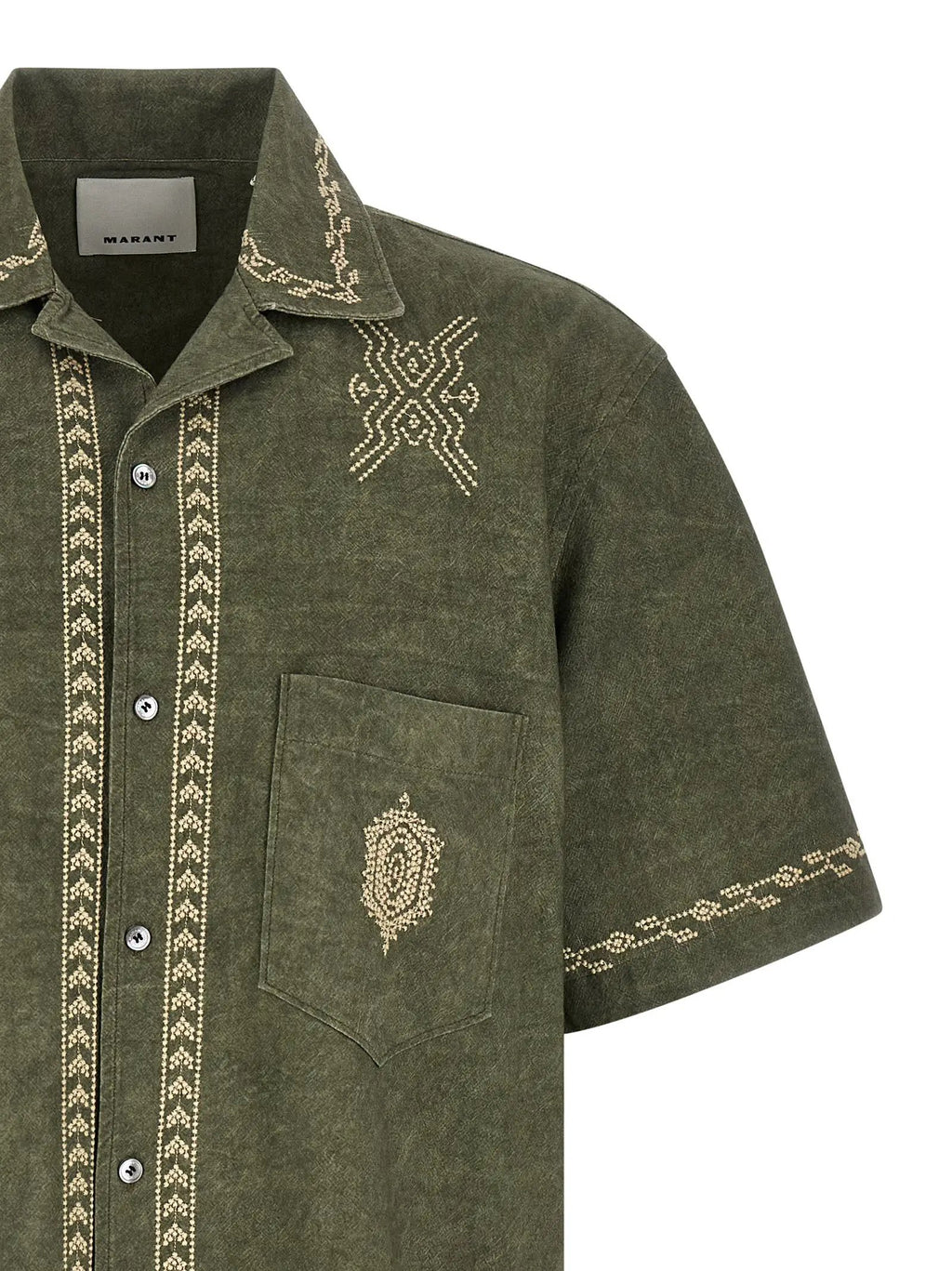 Isabel Marant Bicolor Cotton Blouse